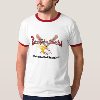 Camisa 2008 da equipe do softball da biologia