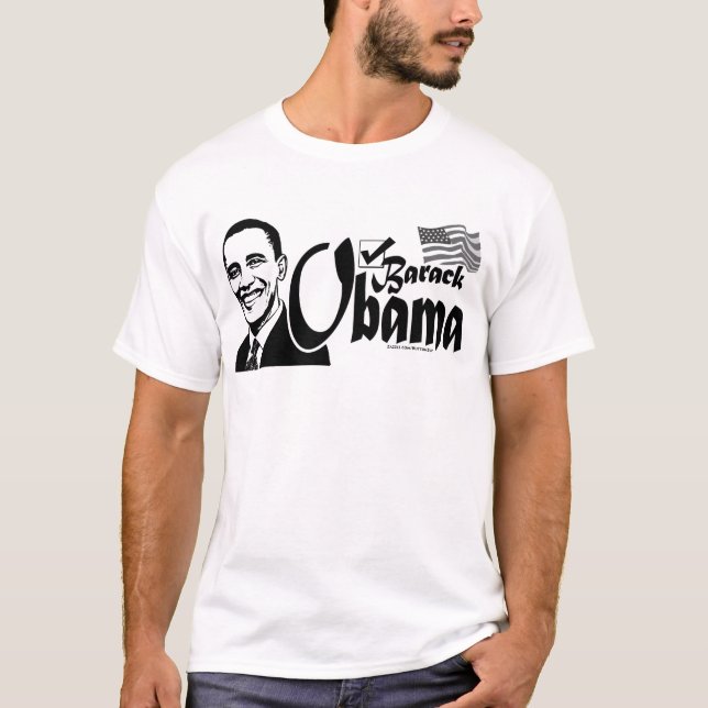 Camisa 2008 de Barack Obama (Frente)