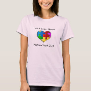 Camisa 2011 da caminhada do autismo