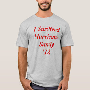 Camisa 2012 da sobrevivência T de Sandy do