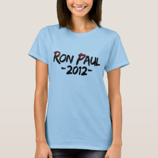 Camisa 2012 de Ron Paul das mulheres