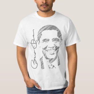 Camisa 2012 do esboço de Obama