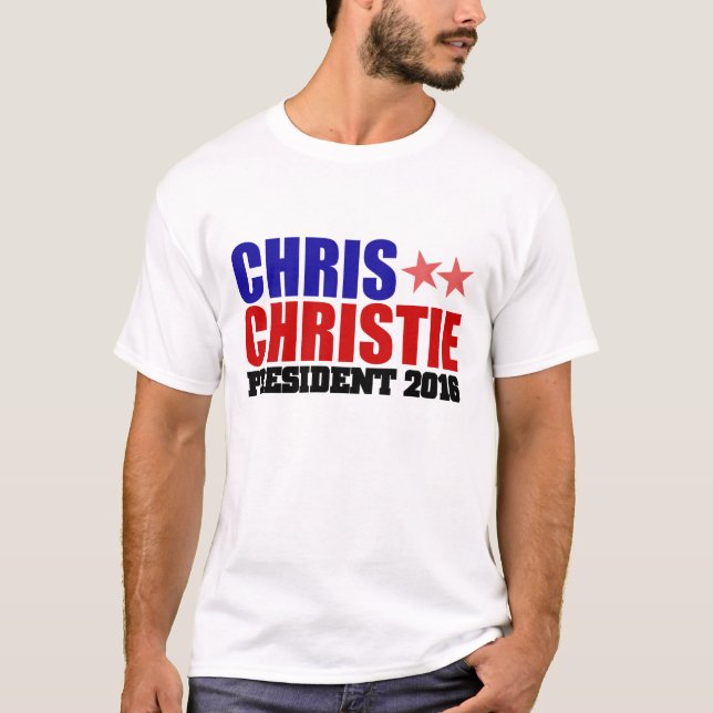 Camisa 2016 de Chris Christie (Frente)
