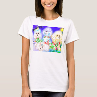 Camisa 2017b da caricatura do cão