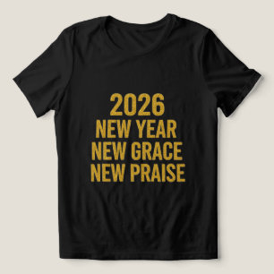 Camisa 2026 Ano Novo Nova Graça Novo Louvor