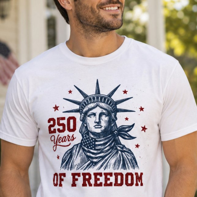Camisa 250 Anos de Liberdade (Criador carregado)