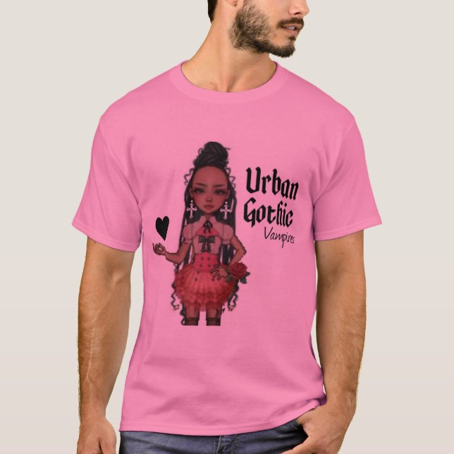 Camisa 2 de vampiros góticos urbanos (Frente)