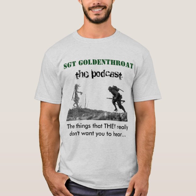 Camisa 3 de Sgt Goldenthroat T (Frente)