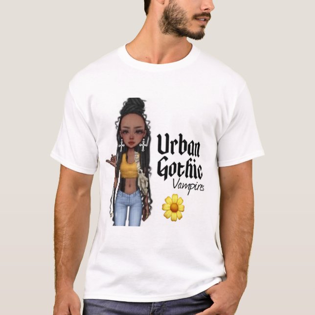 Camisa 5 de vampiros góticos urbanos (Frente)