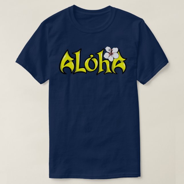 Camisa 6 da ALOHA (Frente do Design)
