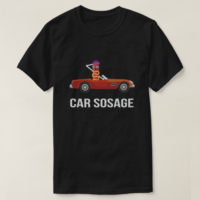 camisa 7 do sosage t do carro (Frente do Design)