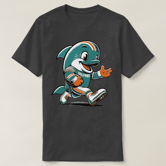 Camisa 8 dos golfinhos de Miami (Frente do Design)