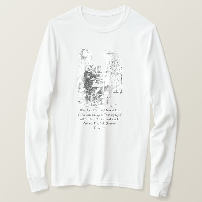 Camisa A Christmas Carol (Frente do Design)