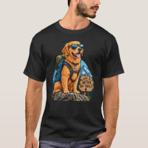 Camisa 'A Vida de Cachorro em Trilhas é Melhor'