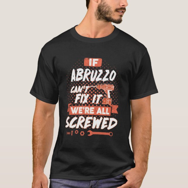 Camisa ABRUZZO, Camisas Engraçadas ABRUZZO (Frente)