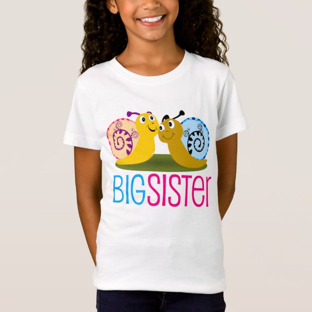 Camisa Adorável De Irmãs Mais Velhas (Frente)