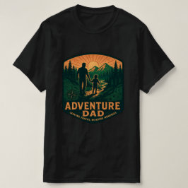 Camisa Adventure Dad – Caminhada ao ar livre vinta