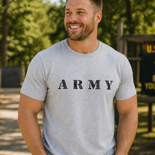 Camisa Afastada do Exército