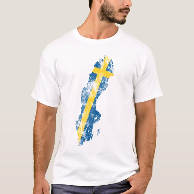 Camisa afligida suecia (Frente)