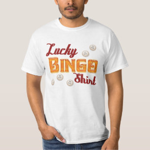 Camisa afortunada do Bingo