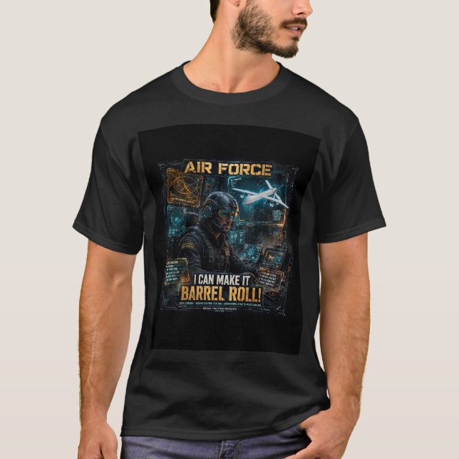 Camisa AIR FORCE Barrel Roll Predator (Frente)