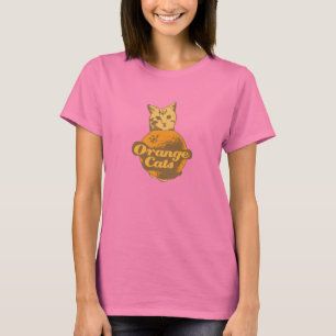 Camisa alaranjada dos gatos