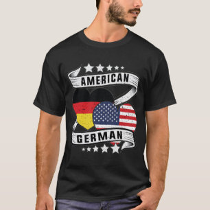 Camisa alemã americana Half german