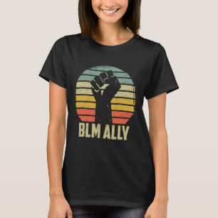 Camisa Aliada ao Problema das Vidas Negras Retro L