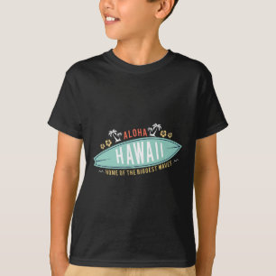 Camisa Aloha Havaí Meninos de Surf Presente de Pra