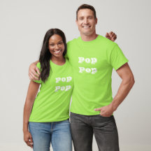 Camisa alta de "PopPop" masculino