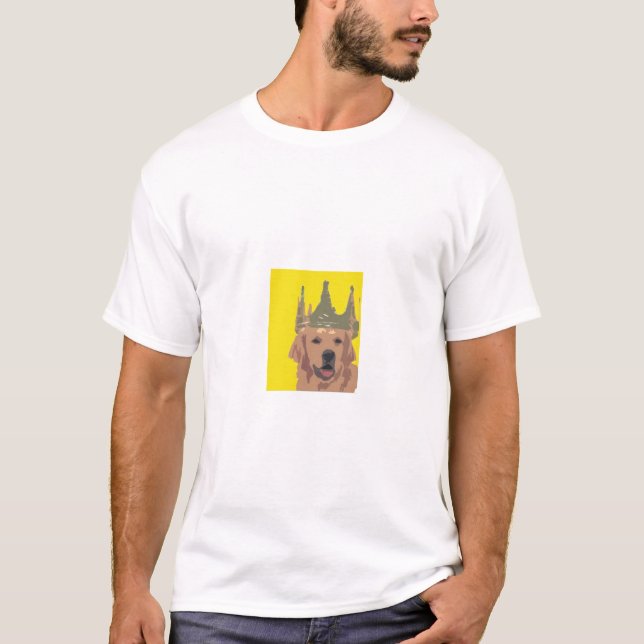 Camisa amarela do rei do laboratório (Frente)