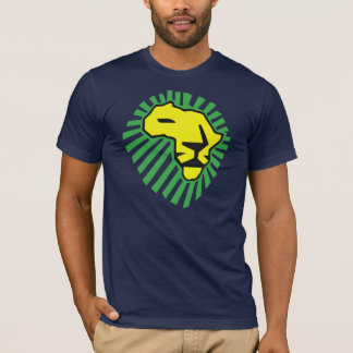 Camisa Amarelo de Mão Verde Waka waka