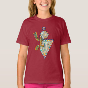 Camisa Amazigh Geométrica Tribal Amazigh