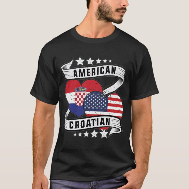 Camisa americana e croata (Frente)