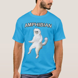Camisa anfíbia de Meme do guardião da sala do gato