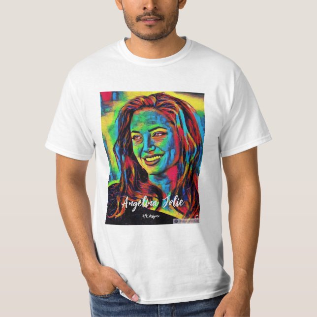 Camisa Angelina Jolie (Editar) (Frente)