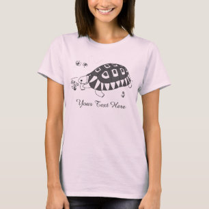 Camisa Angulate customizável da tartaruga
