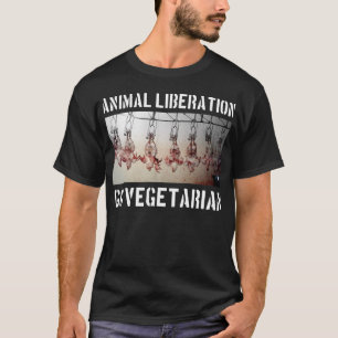 Camisa animal da libertação (preto)
