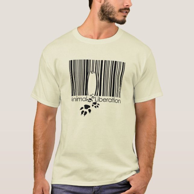 Camisa animal das caras da libertação (Frente)
