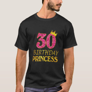 Camisa aniversário de 30 anos da Princesa Princes