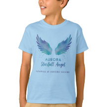 Camisa Anjo Aurora Starfall Envolta na Aurora