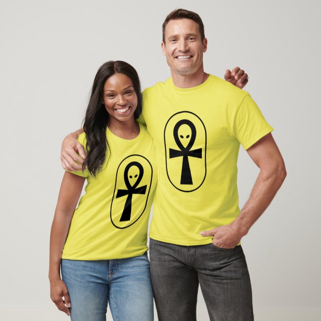 Camisa Ankh alienígena (Unissex)