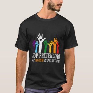 Camisa Anti-Trump Pare De Impedir Que Seu Racismo