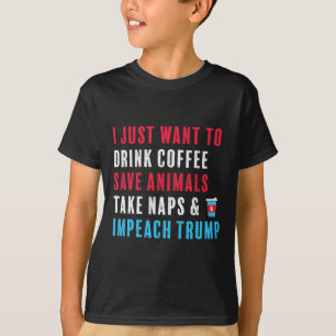 Camisa Anti Trump Resistir Impugnar Trump Café Ani