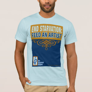 Camisa aparente da inanição do projeto