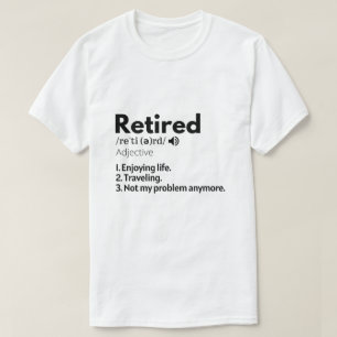 Camisa Aposentada, Presente De Reforma, Camisa De