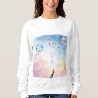 Camisa Aquarela Bolhas Caprichosas