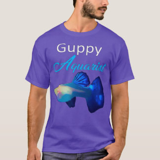 Camisa Aquarista Azul Guppy