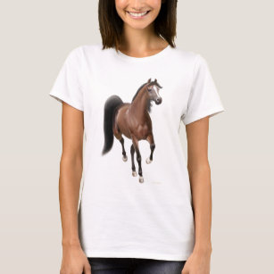 Camisa árabe da boneca do cavalo trotar