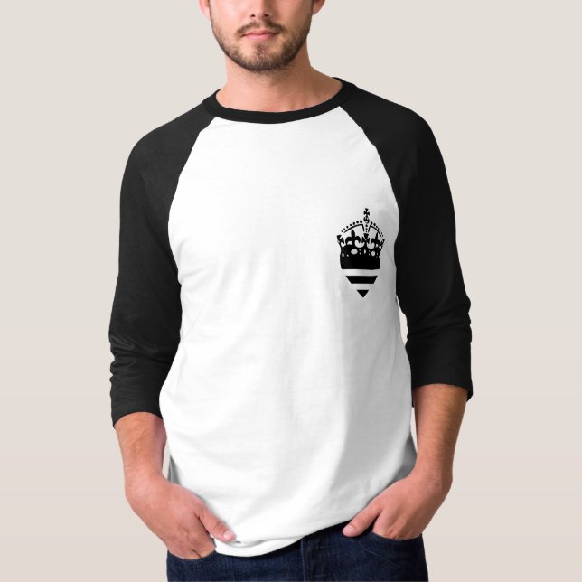 Camisa árabe do basebol da coroa (Frente)